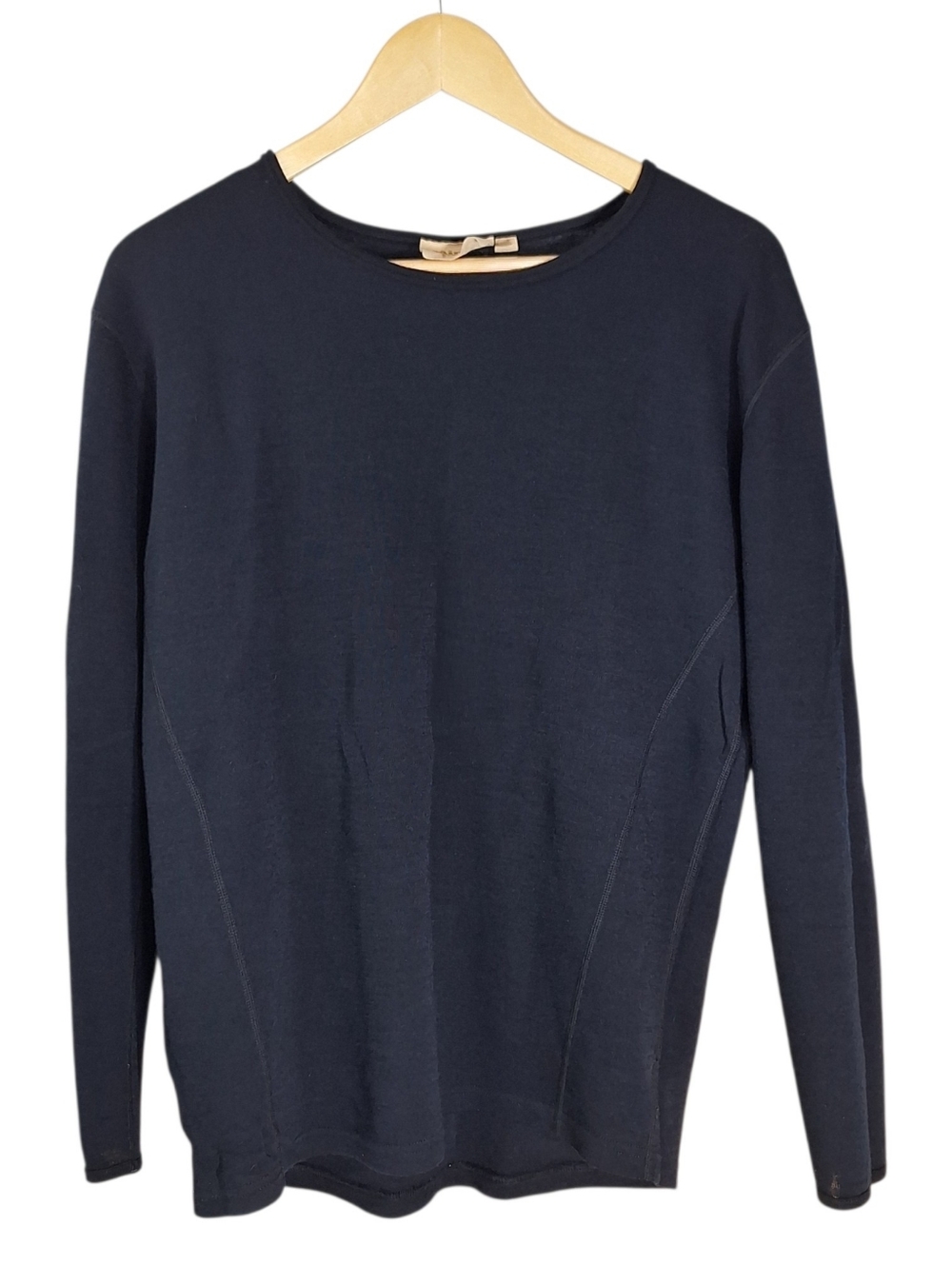 Minus 33 Midweight Womens 2XL Base Layer Crew 100% Merino Wool Black Long Sleeve